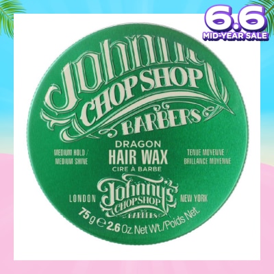 JOHNNY'S CHOP SHOP Dragon Hair Wax (Medium Hold And Shine) 75g