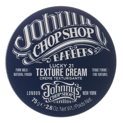 JOHNNY'S CHOP SHOP Lucky 21 Texture Cream (Firm Hold With A Natural Finish) 75g