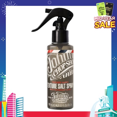 JOHNNY'S CHOP SHOP igger Happy Texturising Salt Spray (For Creating Rough And Ready Surfer Looks) 125ml