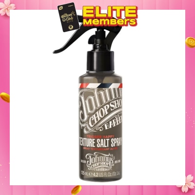 JOHNNY'S CHOP SHOP Trigger Happy Texturising Salt Spray (For Creating Rough And Ready Surfer Looks) 125ml&nbsp;(Expiry: Aug`2026)