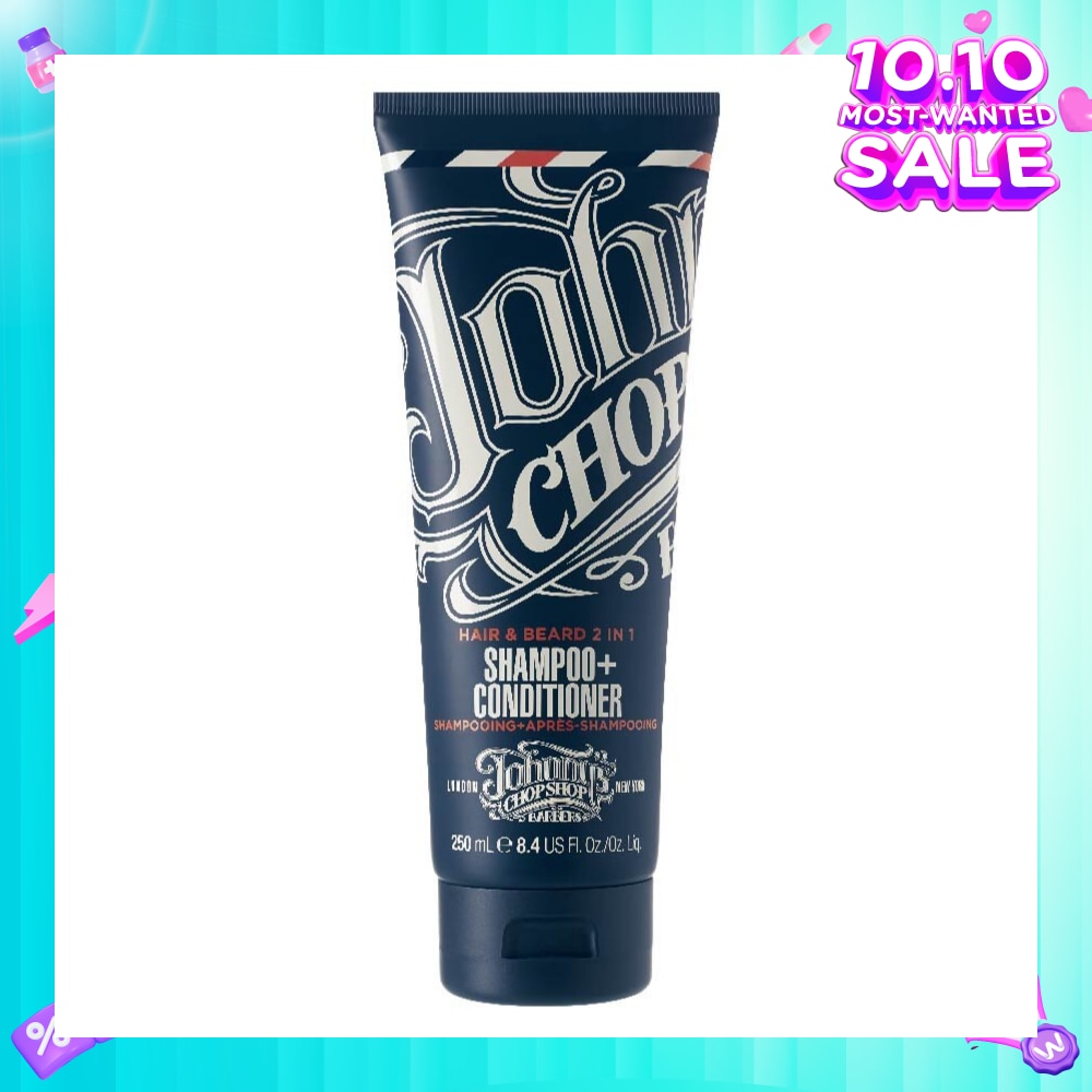 Hair And Beard 2 In 1 Shampoo And Conditioner (Suitable For All Hair Types) 250ml