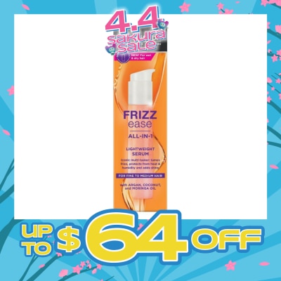 JOHN FRIEDA - Frizz Ease All In 1 Lightweight Serum (Tames Frizz, Protects From Heat & Humidity) 50ml