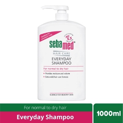 SEBAMED Everyday Shampoo Extra Mild Hair Care Formula (Suitable for Normal to Dry Hair) 1L