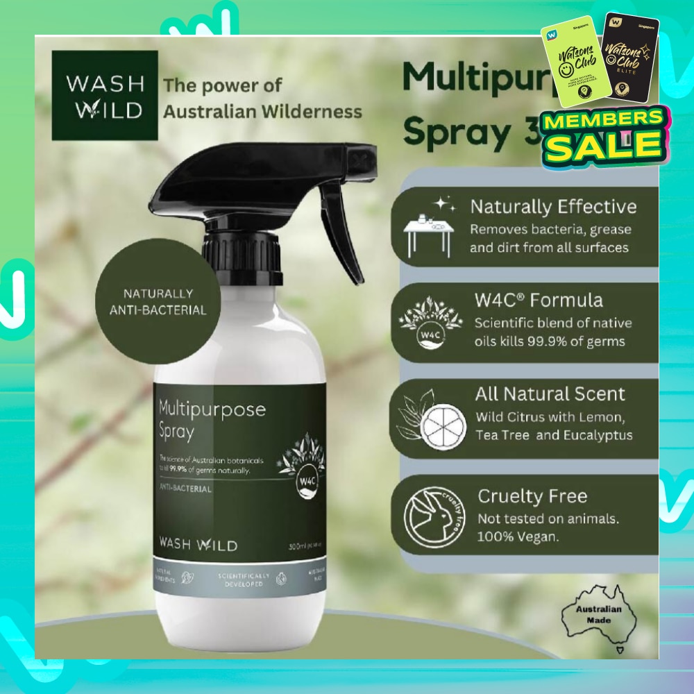 Multipurpose Spray (Antibacterial, Kills 99.9% Of Germs Naturally) 300ml