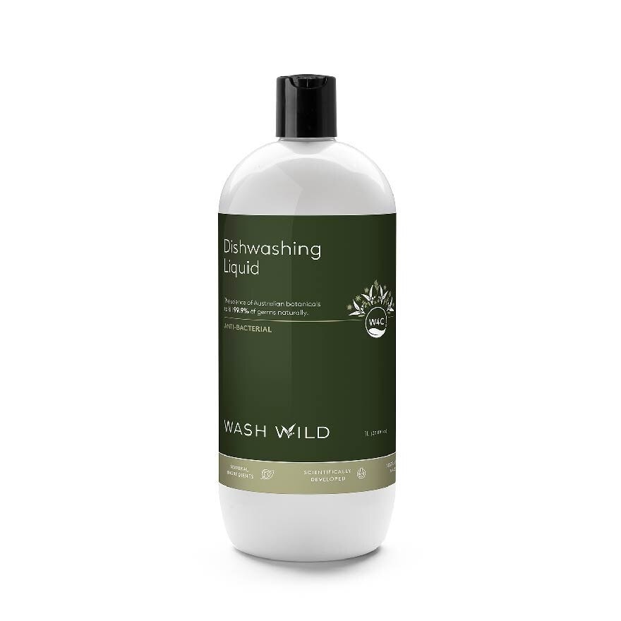 Dishwashing Liquid (Antibacterial, Kills 99.9% Of Germs Naturally) 1000ml