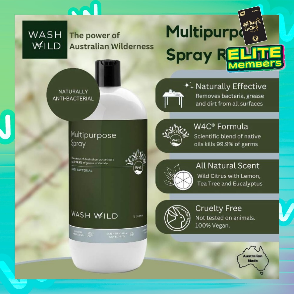 Multipurpose Spray (Antibacterial, Kills 99.9% Of Germs Naturally) 1000ml