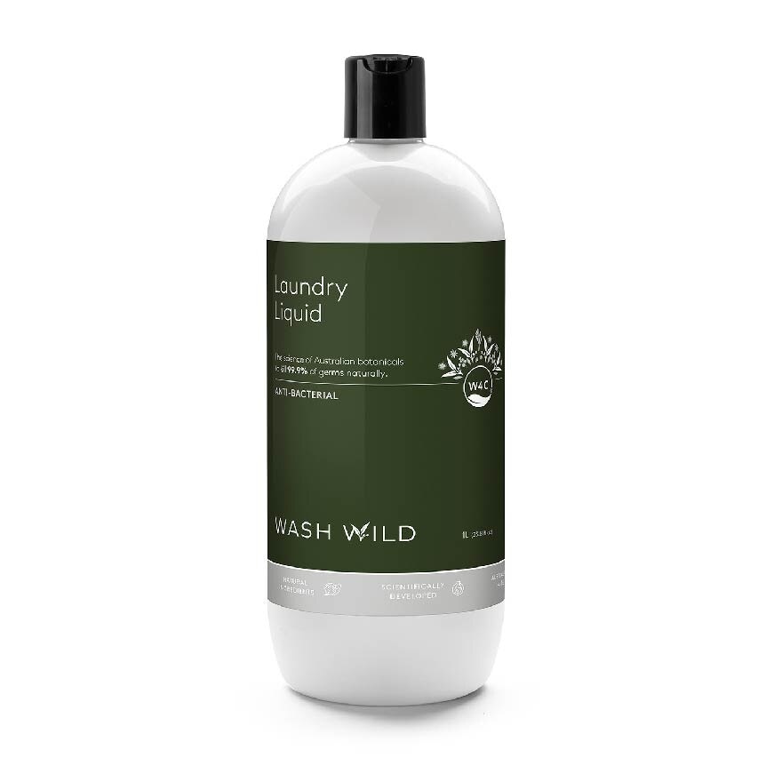 Laundry Liquid (Antibacterial, Kills 99.9% Of Germs Naturally) 1000ml