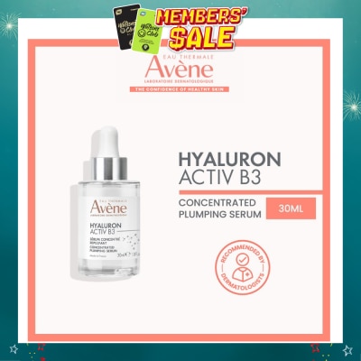 AVÈNE - Hyaluron Activ B3 Concentrated Plumping Serum (Niacinamide + Hyaluronic Acid + Anti-Ageing + Anti-Wrinkles + Plumping + Moisturising) 30ml