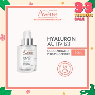 EAU THERMALE AVENE Hyaluron Activ B3 Concentrated Plumping Serum (Niacinamide + Hyaluronic Acid + Anti-Ageing + Anti-Wrinkles + Plumping + Moisturising) 30ml