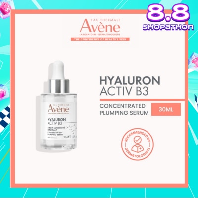 EAU THERMALE AVENE Hyaluron Activ B3 Concentrated Plumping Serum (Niacinamide + Hyaluronic Acid + Anti-Ageing + Anti-Wrinkles + Plumping + Moisturising) 30ml