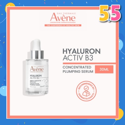EAU THERMALE AVENE Hyaluron Activ B3 Concentrated Plumping Serum (Niacinamide + Hyaluronic Acid + Anti-Ageing + Anti-Wrinkles + Plumping + Moisturising) 30ml