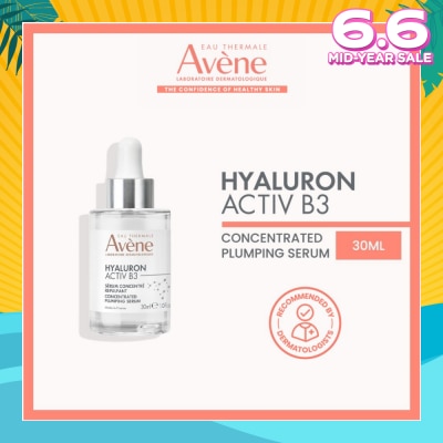 EAU THERMALE AVENE Hyaluron Activ B3 Concentrated Plumping Serum (Niacinamide + Hyaluronic Acid + Anti-Ageing + Anti-Wrinkles + Plumping + Moisturising) 30ml