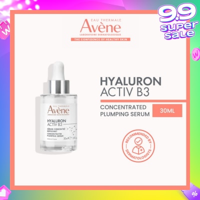 EAU THERMALE AVENE Hyaluron Activ B3 Concentrated Plumping Serum (Niacinamide + Hyaluronic Acid + Anti-Ageing + Anti-Wrinkles + Plumping + Moisturising) 30ml