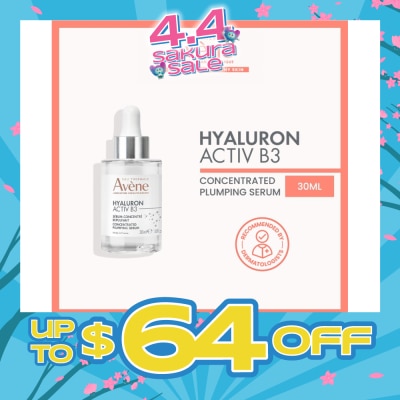 AVÈNE - Hyaluron Activ B3 Concentrated Plumping Serum (Niacinamide + Hyaluronic Acid + Anti-Ageing + Anti-Wrinkles + Plumping + Moisturising) 30ml