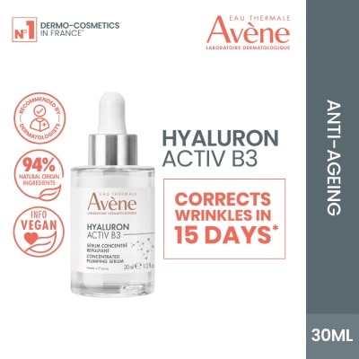 AVÈNE Hyaluron Activ B3 Concentrated Plumping Serum (Niacinamide + Hyaluronic Acid + Anti Ageing + Anti Wrinkles + Plumping + Moisturising) 30ml image