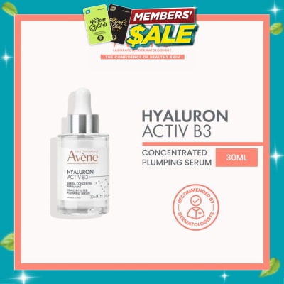 AVÈNE Hyaluron Activ B3 Concentrated Plumping Serum (Niacinamide + Hyaluronic Acid + Anti Ageing + Anti Wrinkles + Plumping + Moisturising) 30ml image