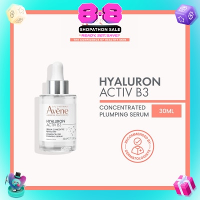AVÈNE - Hyaluron Activ B3 Concentrated Plumping Serum (Niacinamide + Hyaluronic Acid + Anti-Ageing + Anti-Wrinkles + Plumping + Moisturising) 30ml