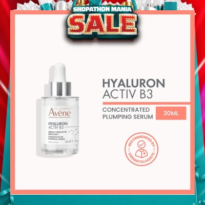 AVÈNE - Hyaluron Activ B3 Concentrated Plumping Serum (Niacinamide + Hyaluronic Acid + Anti-Ageing + Anti-Wrinkles + Plumping + Moisturising) 30ml