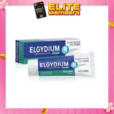 ELGYDIUM Junior Mild Mint Toothpaste Gel 50ml