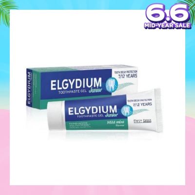 ELGYDIUM Junior Mild Mint Toothpaste Gel 50ml