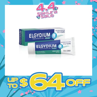 ELGYDIUM - Junior Mild Mint Toothpaste Gel 50ml