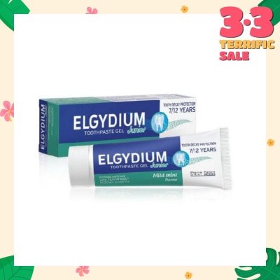 ELGYDIUM Junior Mild Mint Toothpaste Gel 50ml