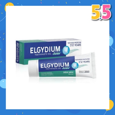 ELGYDIUM Junior Mild Mint Toothpaste Gel 50ml