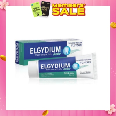 ELGYDIUM Junior Mild Mint Toothpaste Gel 50ml