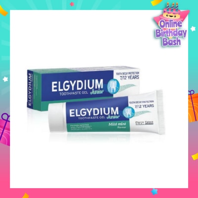 ELGYDIUM Junior Mild Mint Toothpaste Gel 50ml