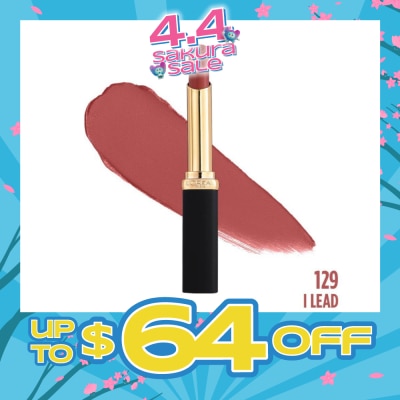 L'OREAL PARIS MAKEUP - Color Riche Slim Matte Intense (129) Lasts For Up To 16 Hours, 1s