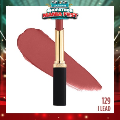 L'OREAL PARIS MAKEUP - Color Riche Slim Matte Intense (129) Lasts For Up To 16 Hours, 1s
