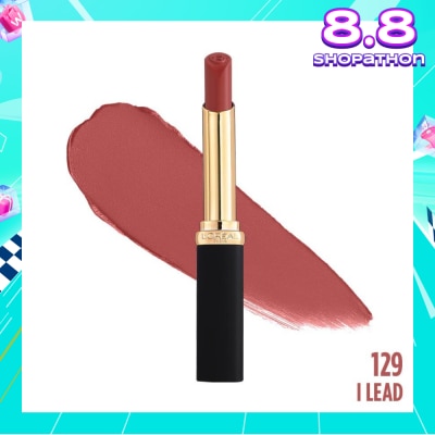 L'OREAL PARIS MAKEUP Color Riche Slim Matte Intense (129) Lasts For Up To 16 Hours, 1s