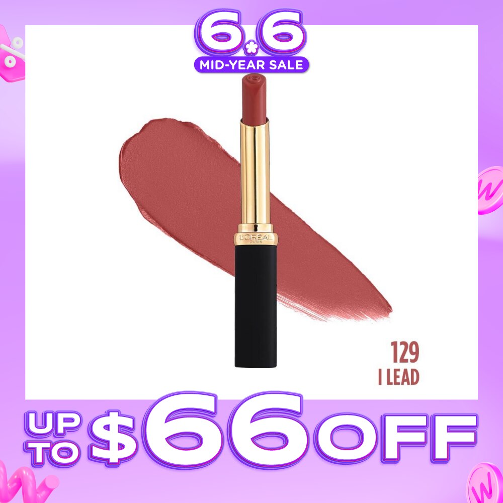 Color Riche Slim Matte Intense (129) Lasts For Up To 16 Hours, 1s