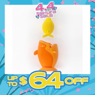 ELGYDIUM - Shark Toothbrush (For 2-6yrs Old) 1s