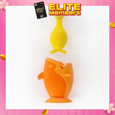 ELGYDIUM Shark Toothbrush (For 2-6yrs Old) 1s