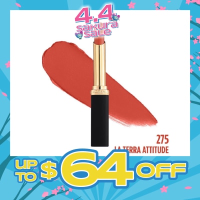 L'OREAL PARIS MAKEUP - Color Riche Slim Matte Intense (275) Lasts For Up To 16 Hours, 1s