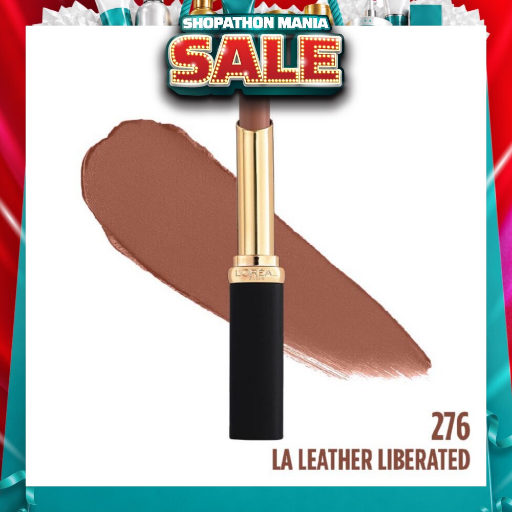 Color Riche Slim Matte Intense (276) Lasts For Up To 16 Hours, 1s (Expiry: Jan`2027)