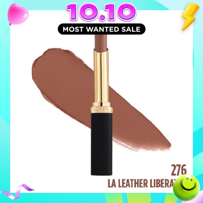 L'OREAL PARIS MAKEUP Color Riche Slim Matte Intense (276) Lasts For Up To 16 Hours, 1s (Expiry: Jan`2027) image