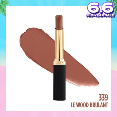 L'OREAL PARIS MAKEUP Color Riche Slim Matte Intense (339) Lasts For Up To 16 Hours, 1s