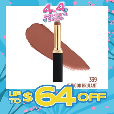 L'OREAL PARIS MAKEUP - Color Riche Slim Matte Intense (339) Lasts For Up To 16 Hours, 1s