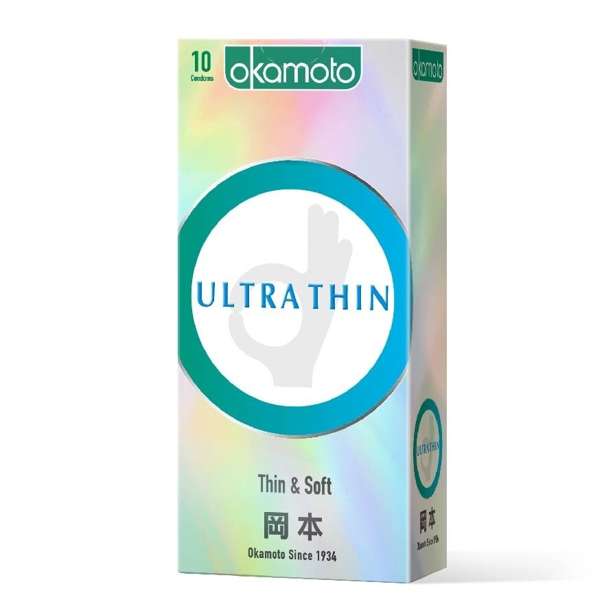 Ok Ultra Thin Condom (Thin, Soft And Durable) 10s