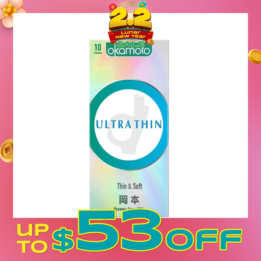 Ok Ultra Thin Condom (Thin, Soft And Durable) 10s