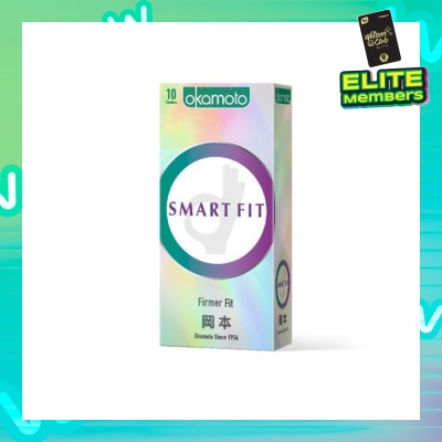 OKAMOTO® Ok Smart Fit Condom (Firmly Fits Your Masculine One) 10s