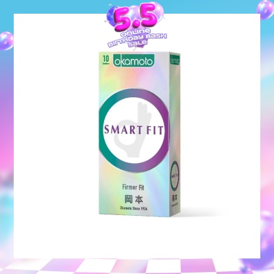 OKAMOTO® - Ok Smart Fit Condom (Firmly Fits Your Masculine One) 10s