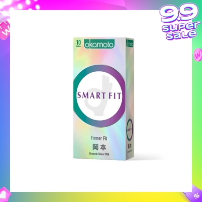 OKAMOTO® Ok Smart Fit Condom (Firmly Fits Your Masculine One) 10s