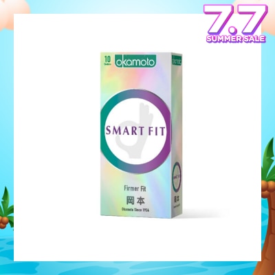 OKAMOTO® Ok Smart Fit Condom (Firmly Fits Your Masculine One) 10s