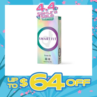 OKAMOTO® - Ok Smart Fit Condom (Firmly Fits Your Masculine One) 10s