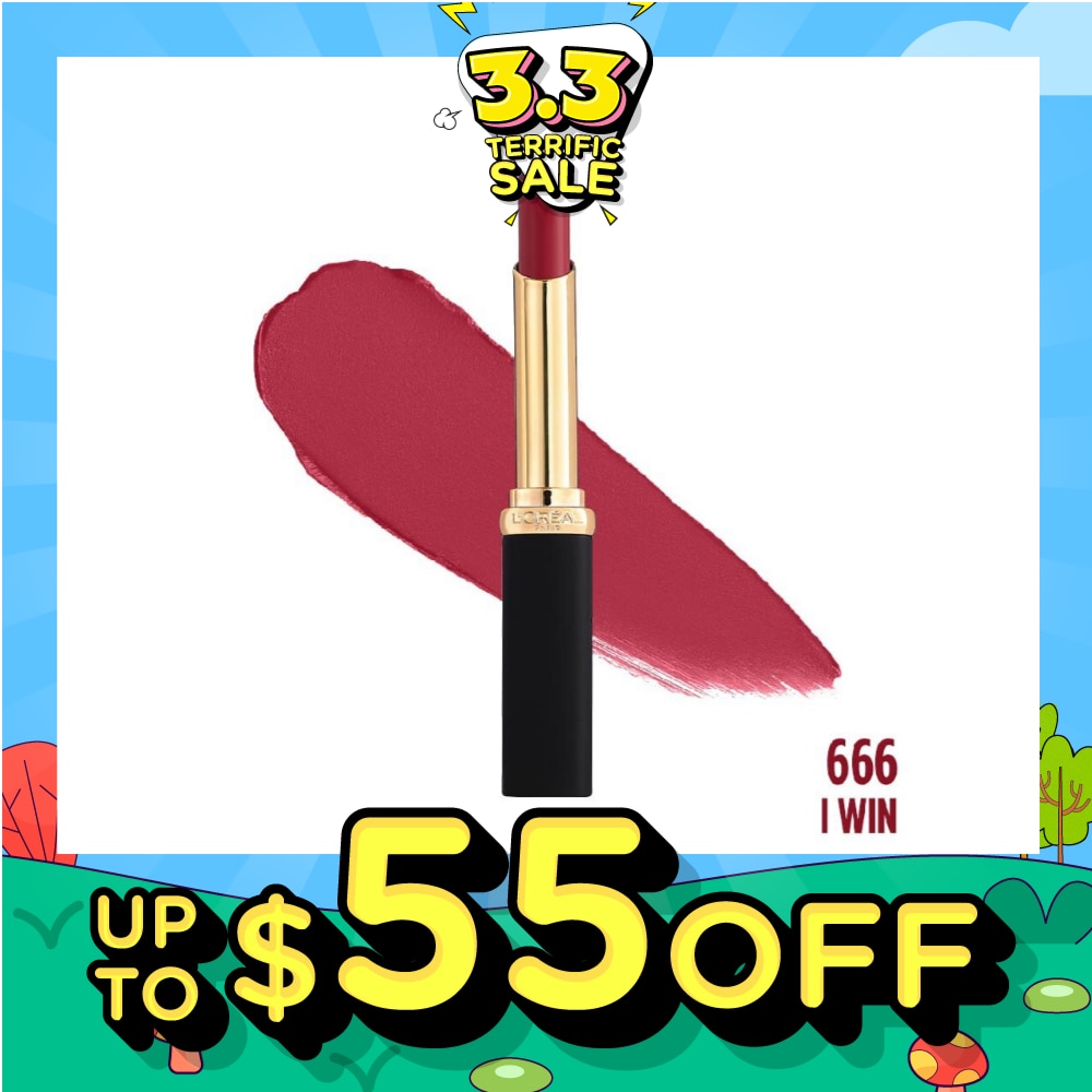 Color Riche Slim Matte Intense (666) Lasts For Up To 16 Hours, 1s