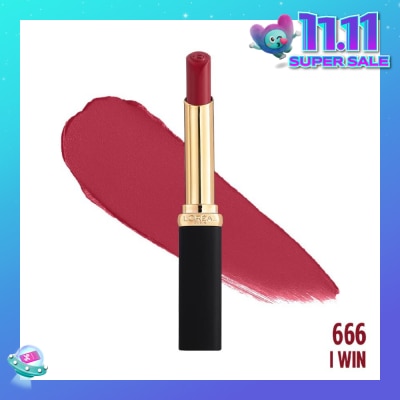 L'OREAL PARIS MAKEUP Color Riche Slim Matte Intense (666) Lasts For Up To 16 Hours, 1s