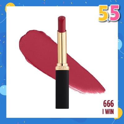 L'OREAL PARIS MAKEUP Color Riche Slim Matte Intense (666) Lasts For Up To 16 Hours, 1s
